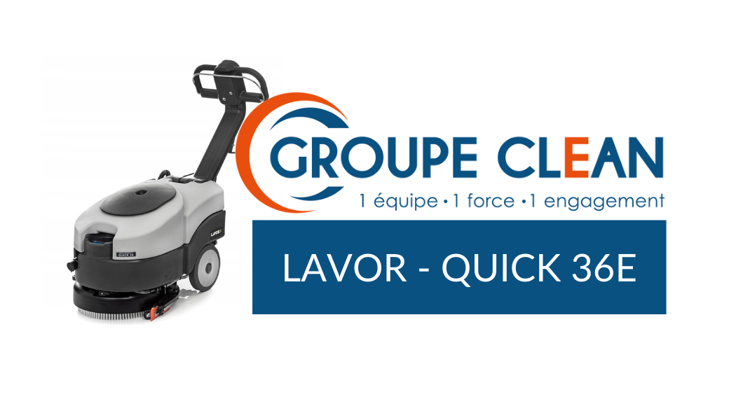 Autolaveuse accompagnante Lavor - Quick 36E