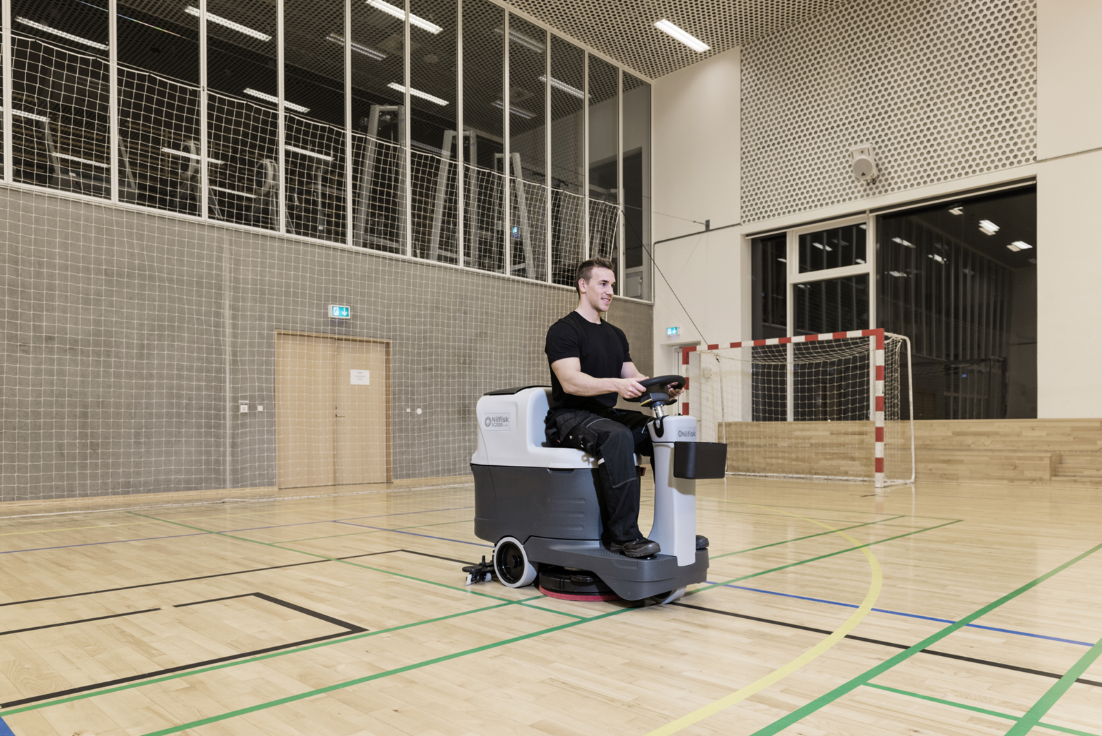 panne d'aspiration sur autolaveuse à Rouen (76)